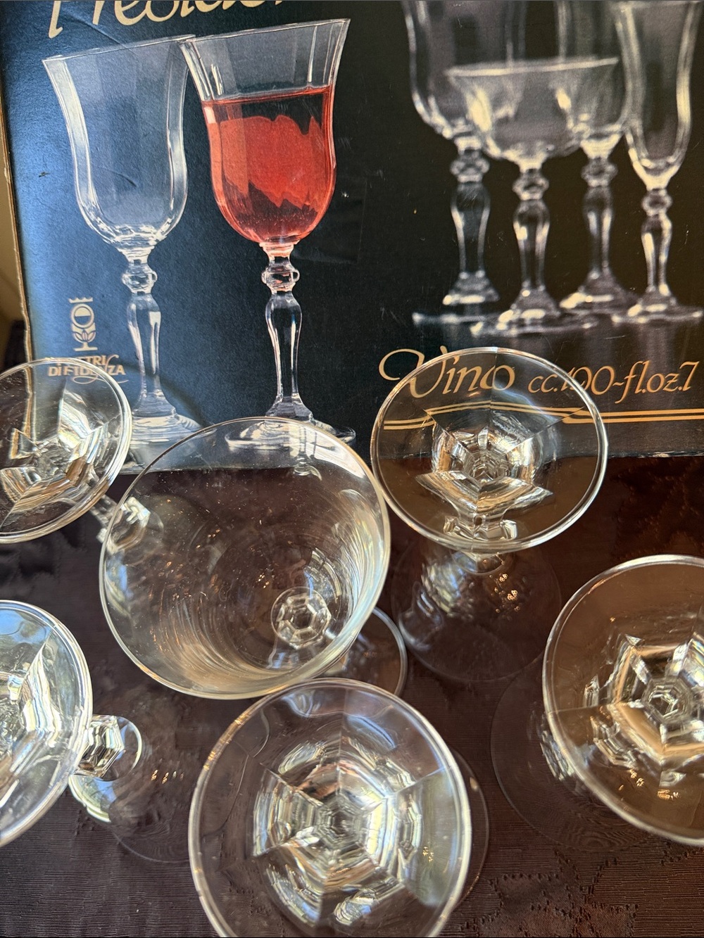 🤑Free with $25 Order🤑President ( I Vetri Di Fidenza) Vino Glasses